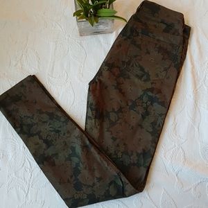 Sandwich High Rise Skinny Floral Print Pants